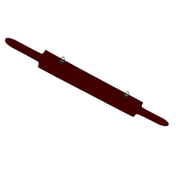 Vintage Wooden Kitchen Rack Norwegian Rosemaling Folk Art Painting - Picture 5 of 13